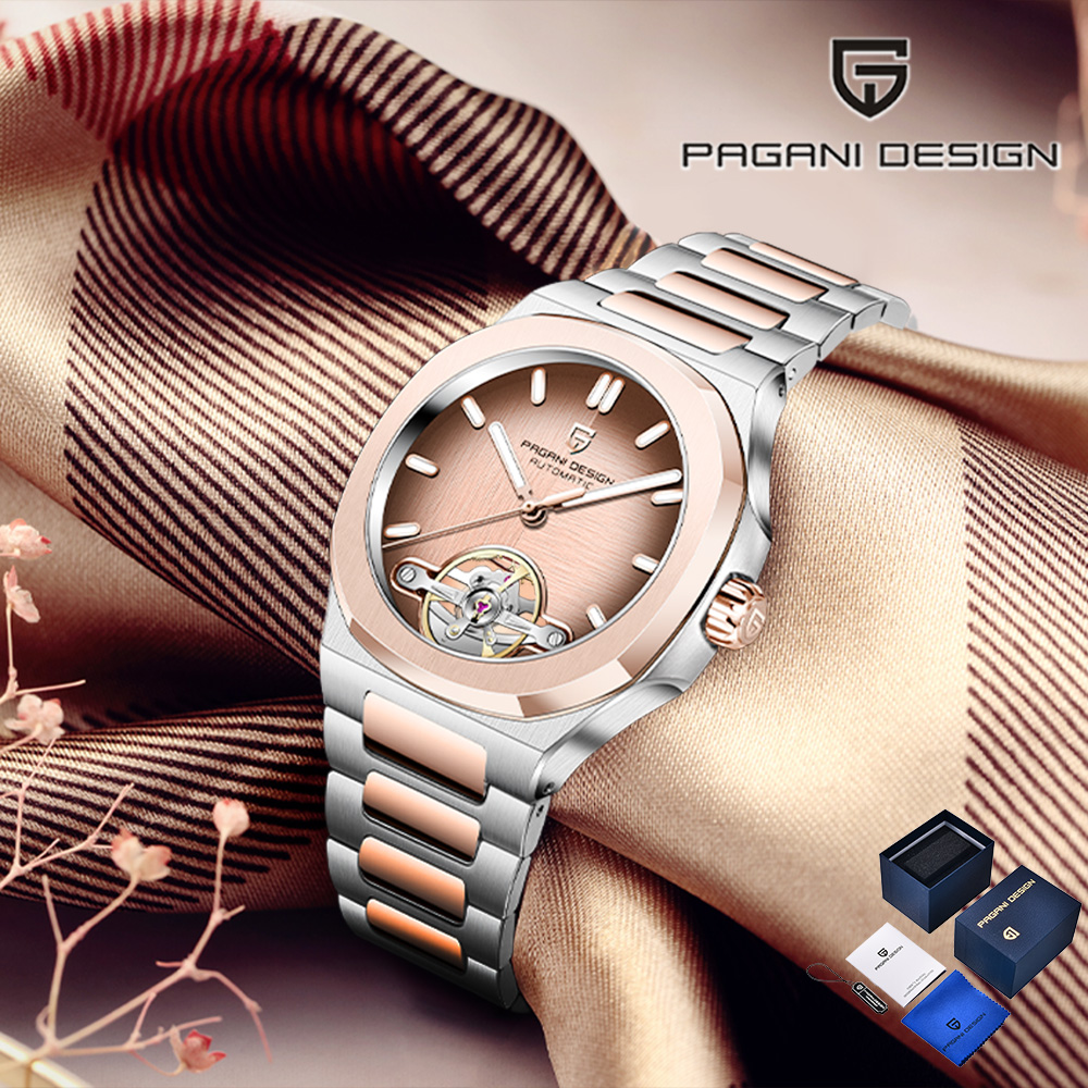 Luxury Watch Gift Box - นาฬิกาข้อมือผู้ชาย Pagani design tourbillon automatic รุ่นปี