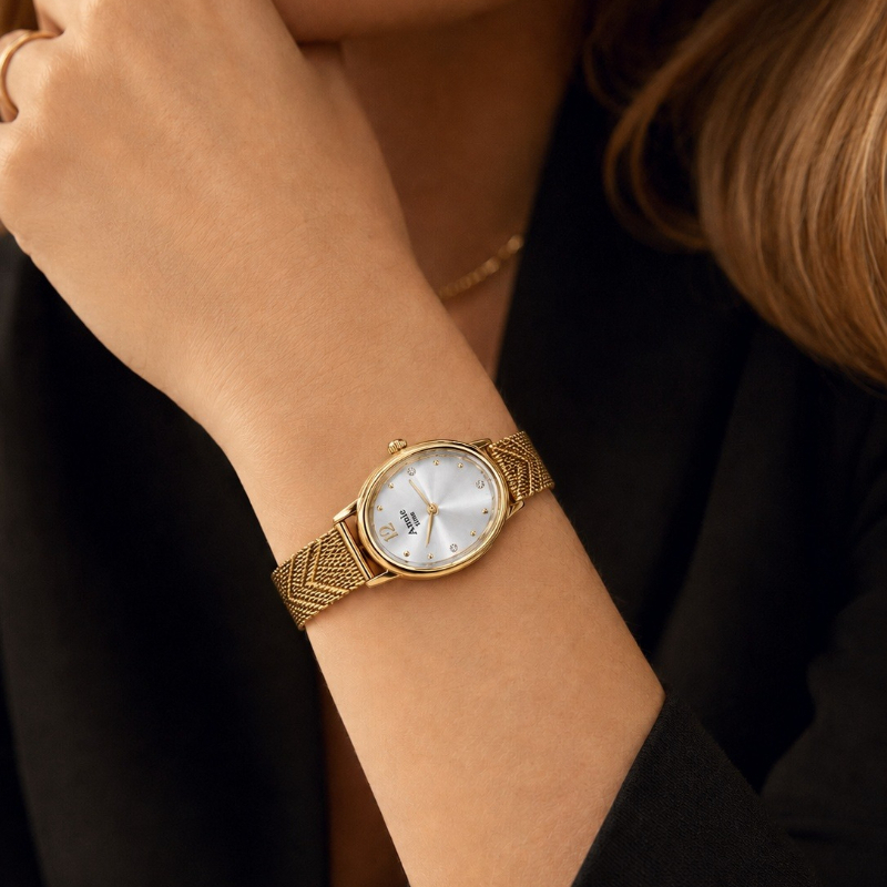 Luxury Watch Top 10 - แบรนด์ชั้นนำนาฬิกาสุดหรูสำหรับผู้หญิงแฟชั่นสแตนเลสสตีลสายนาฬิกาข้อมือควอตซ์นาฬิกาผู้หญิงที่สง่างามนาฬิกาเซกาเร็ก ดัมสกี้