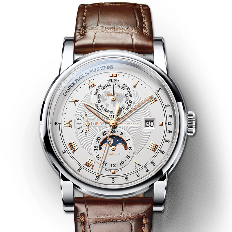 นาฬิกาข้อมือผู้ชาย LOBINNI ระบ - Luxury Watch In The World บทวิจารณ์และราคา