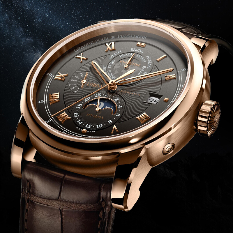 นาฬิกาข้อมือผู้ชาย LOBINNI ระบ - Luxury Watch In The World บทวิจารณ์และราคา