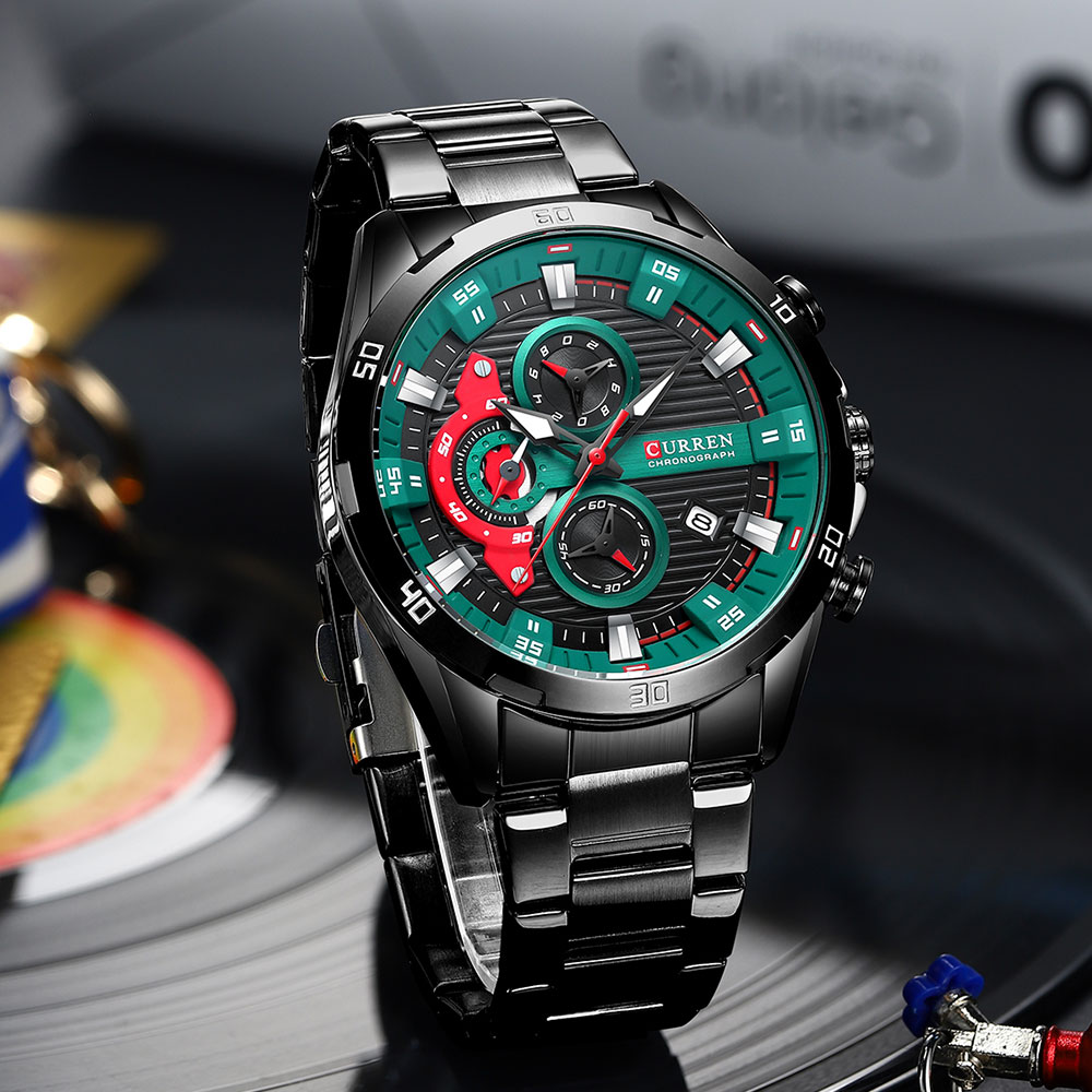นาฬิกาผู้ชาย CURREN นาฬิกาข้อม - Zen Luxury Watch บทวิจารณ์และราคา