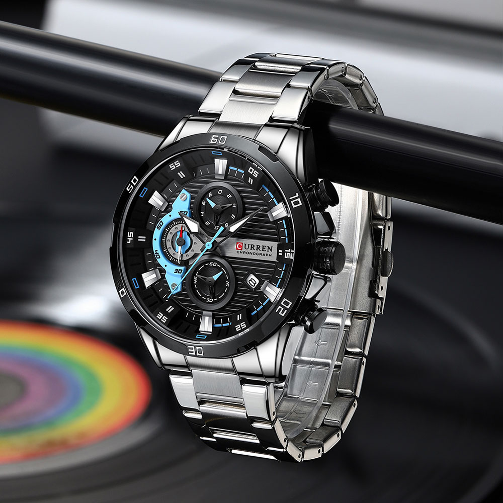 นาฬิกาผู้ชาย CURREN นาฬิกาข้อม - Zen Luxury Watch บทวิจารณ์และราคา