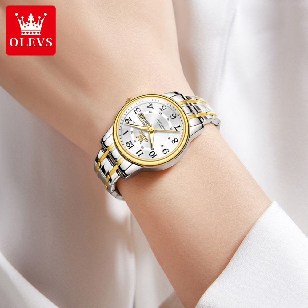 OLEVS 2891 แบรนด์หรูแฟชั่นผู้ห - Luxury Watch Green บทวิจารณ์และราคา
