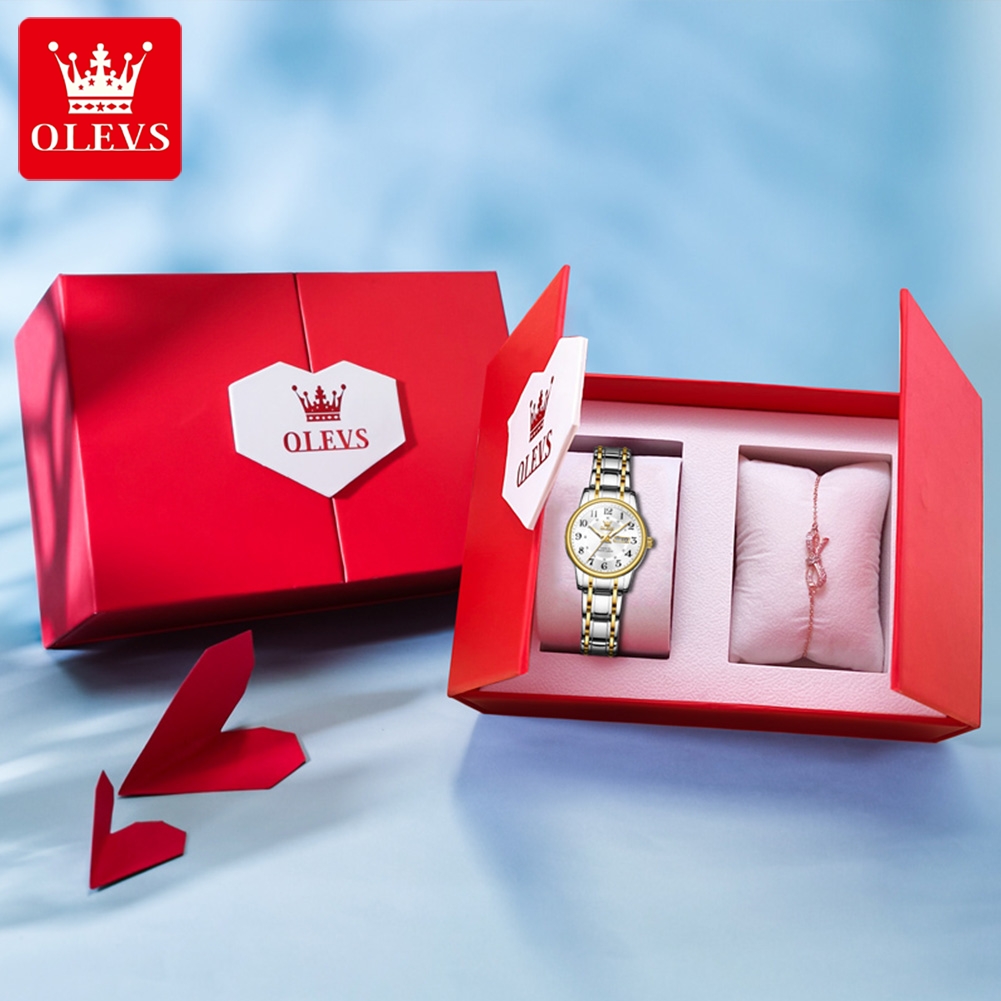 OLEVS 2891 แบรนด์หรูแฟชั่นผู้ห - Luxury Watch Green บทวิจารณ์และราคา