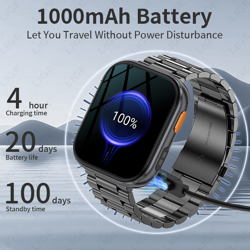 นาฬิกาสมาร์ทวอทช์ LIGE รุ่นใหม - Luxury Watch In The World บทวิจารณ์และราคา