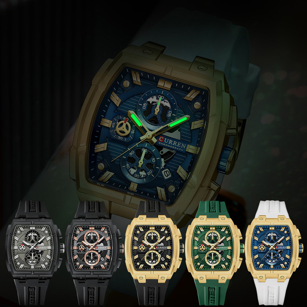 CURREN นาฬิกาวินเทจสุดหรูสำหรั - Luxury Watch News บทวิจารณ์และราคา