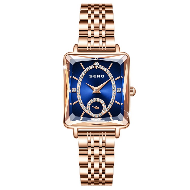นาฬิกาข้อมือควอตซ์ทรงสี่เหลี่ย - Luxury Watch In The World บทวิจารณ์และราคา