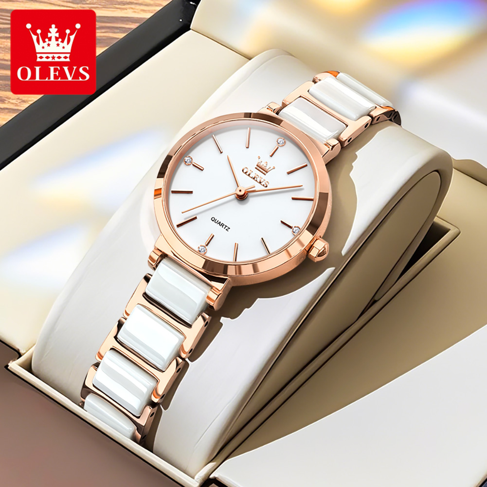 นาฬิกาข้อมือผู้หญิง OLEVS รุ่น - Luxury Watch Lady บทวิจารณ์และราคา