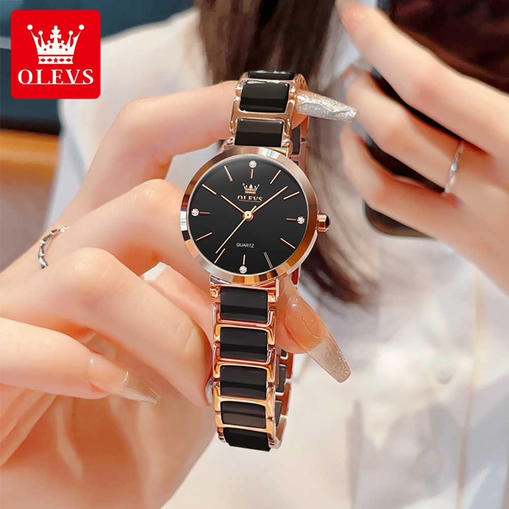 นาฬิกาข้อมือผู้หญิง OLEVS รุ่น - Luxury Watch Lady บทวิจารณ์และราคา