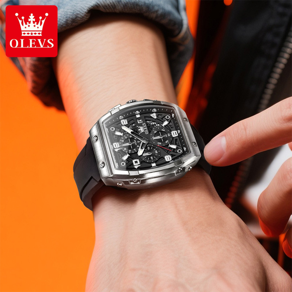 OLEVS นาฬิกาผู้ชาย 2976 แฟชั่น - Zen Luxury Watch บทวิจารณ์และราคา