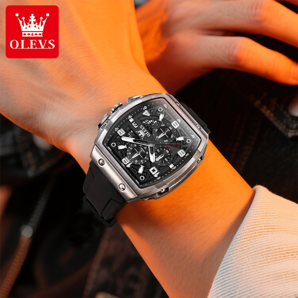 OLEVS นาฬิกาผู้ชาย 2976 แฟชั่น - Zen Luxury Watch บทวิจารณ์และราคา