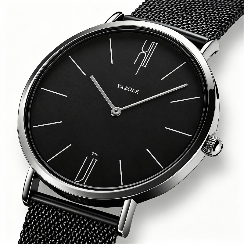 นาฬิกาข้อมือผู้ชายแฟชั่นเรียบง - Zen Luxury Watch บทวิจารณ์และราคา