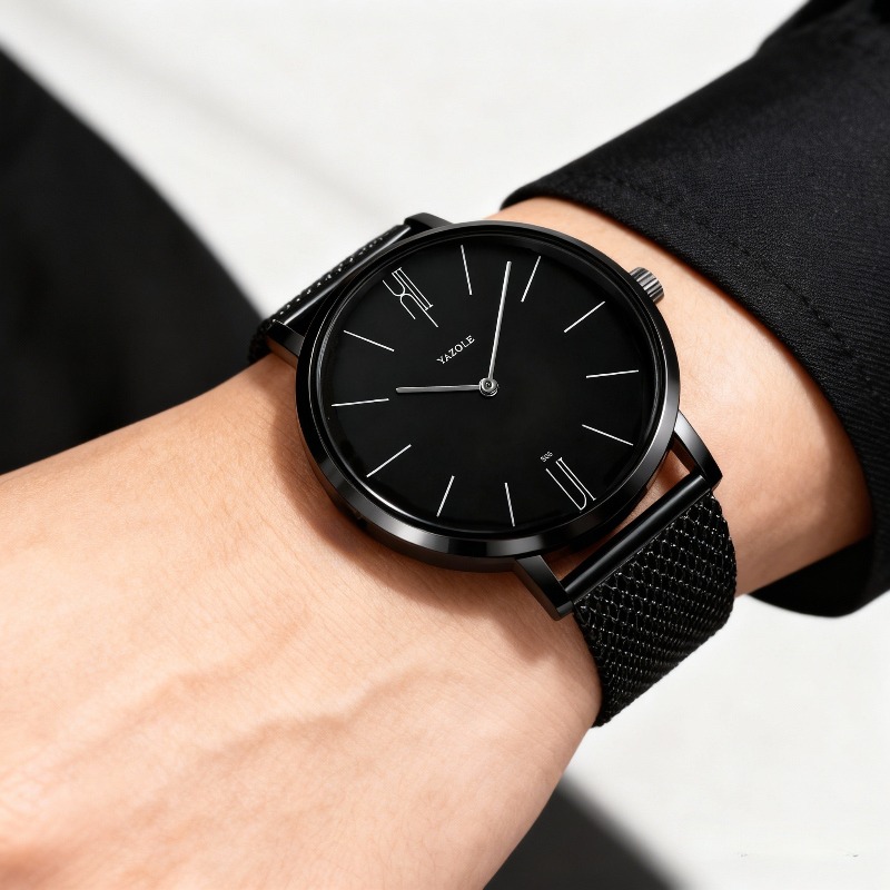 นาฬิกาข้อมือผู้ชายแฟชั่นเรียบง - Zen Luxury Watch บทวิจารณ์และราคา