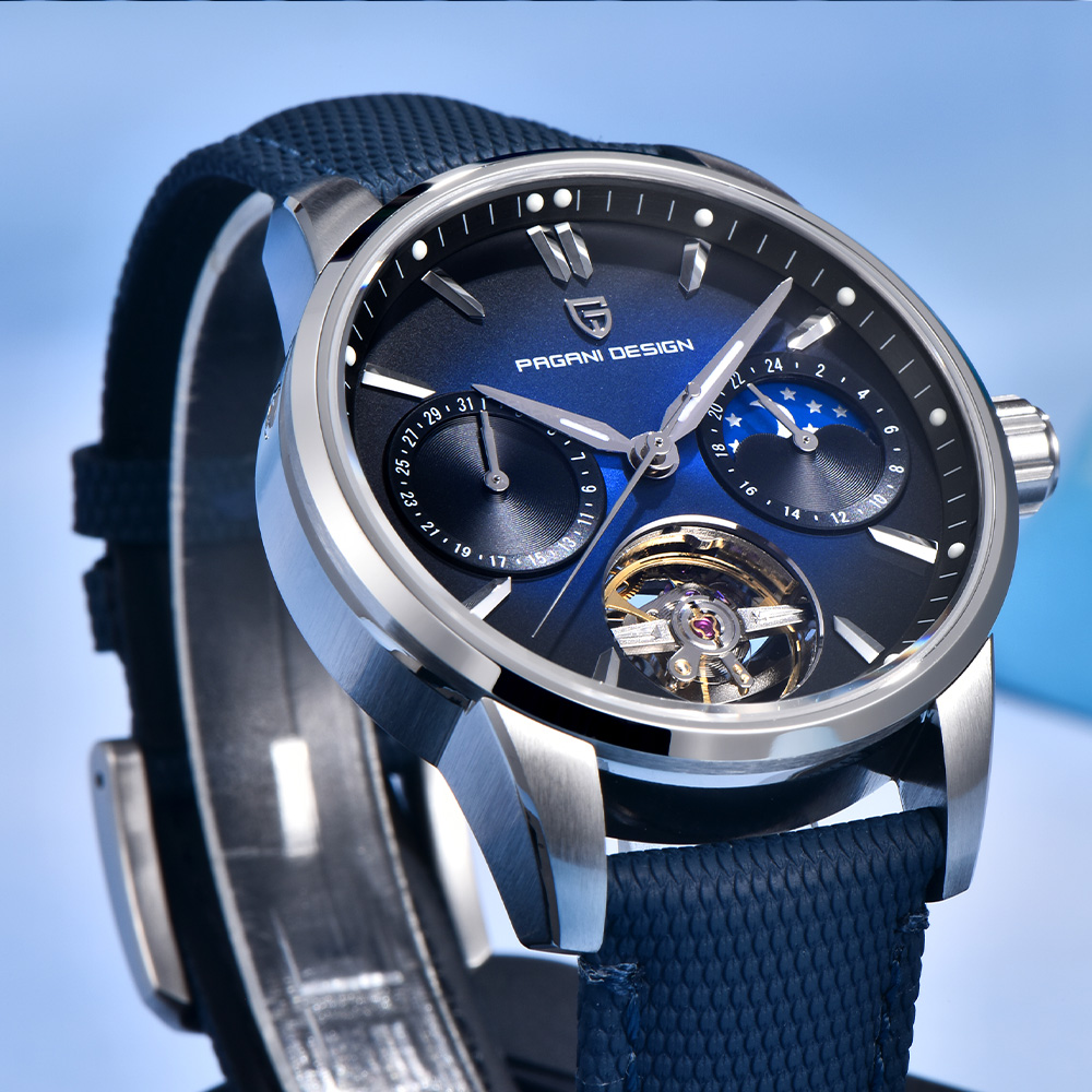 นาฬิกาข้อมือผู้ชาย Pagani Desi - Luxury Watch Moon Phase บทวิจารณ์และราคา