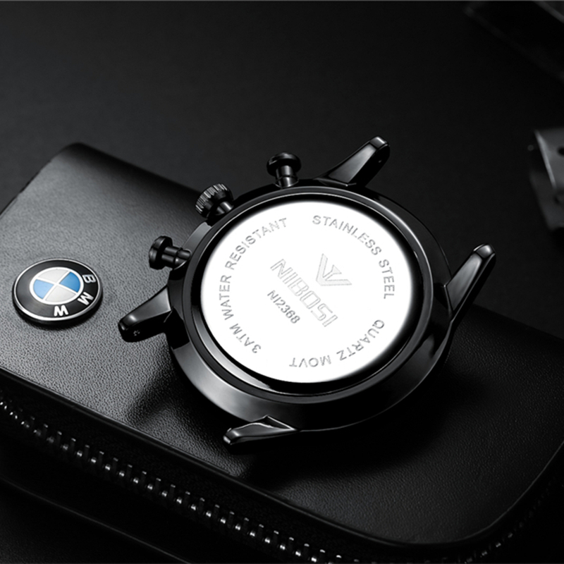 นาฬิกาข้อมือผู้ชาย NIBOSI แฟชั - Luxury Watch News บทวิจารณ์และราคา