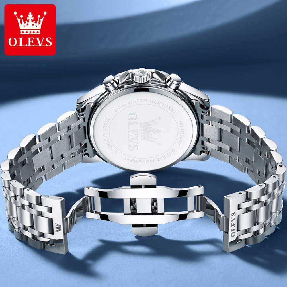 นาฬิกาข้อมือผู้ชาย OLEVS 3653  - Zen Luxury Watch บทวิจารณ์และราคา