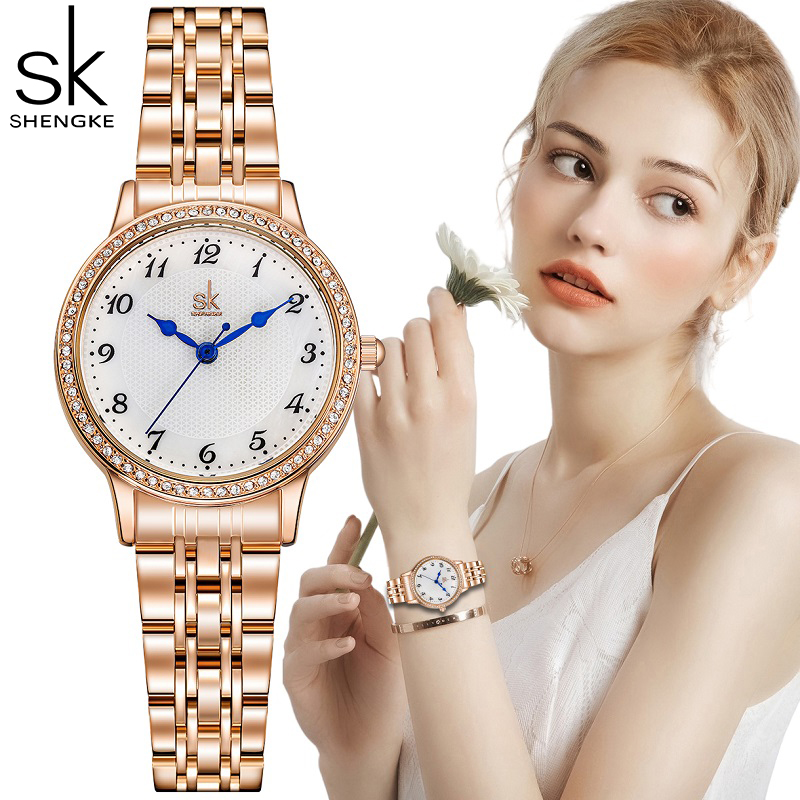 Shengke นาฬิกานาฬิกาผู้หญิงสแต - Luxury Watch Top 10 บทวิจารณ์และราคา