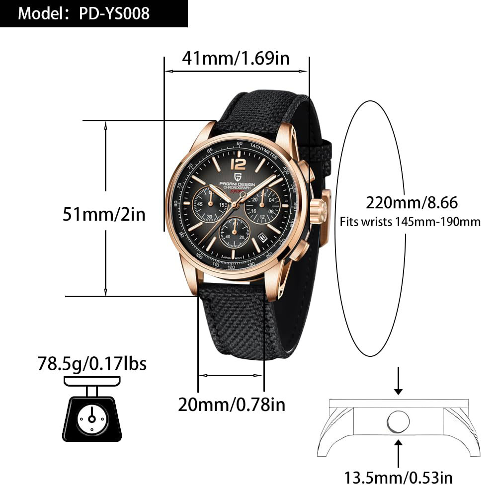 นาฬิกาข้อมือผู้ชาย PAGANI DESI - Luxury Watch News บทวิจารณ์และราคา