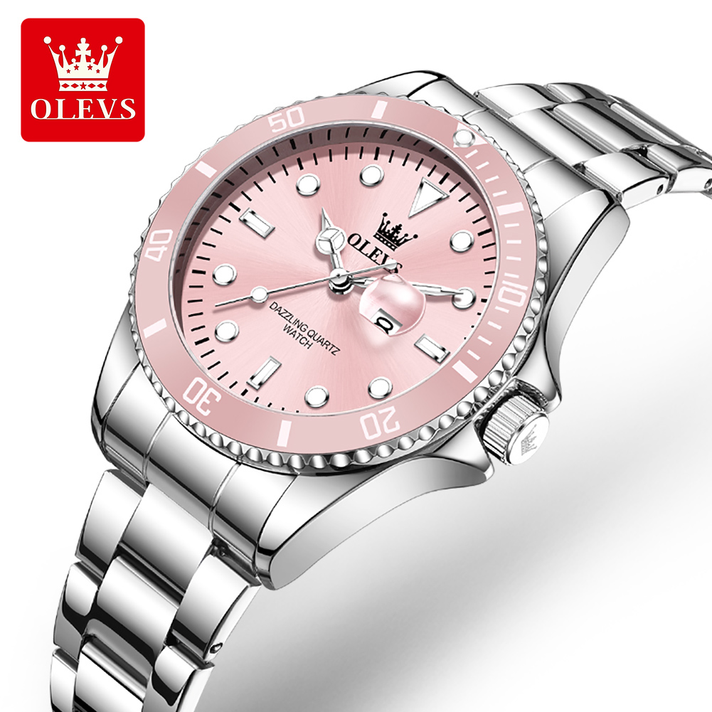 OLEVS หรูหราควอตซ์นาฬิกาผู้หญิ - Luxury Watch Green บทวิจารณ์และราคา