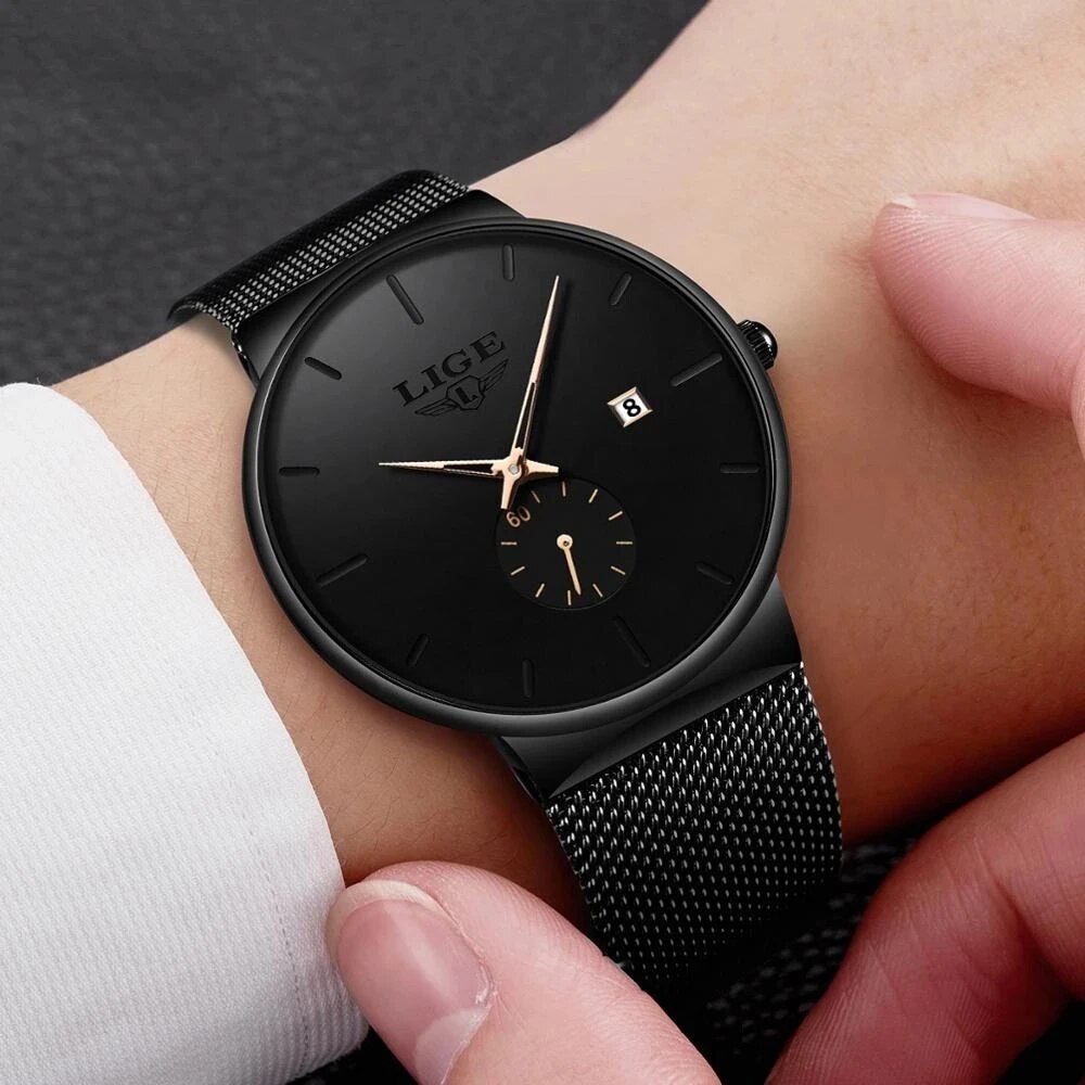 Lige นาฬิกาแฟชั่นผู้ชายนาฬิกาค - Luxury Watch Top 10 บทวิจารณ์และราคา