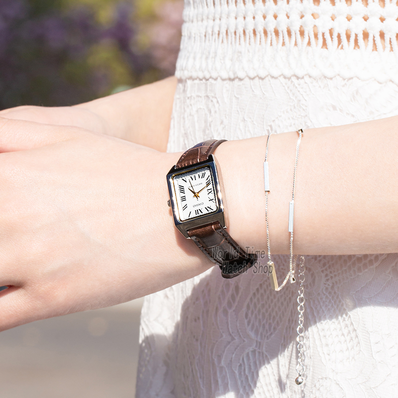 Casio นาฬิกาผู้หญิงยอดนาฬิกาแบ - Luxury Watch Green บทวิจารณ์และราคา