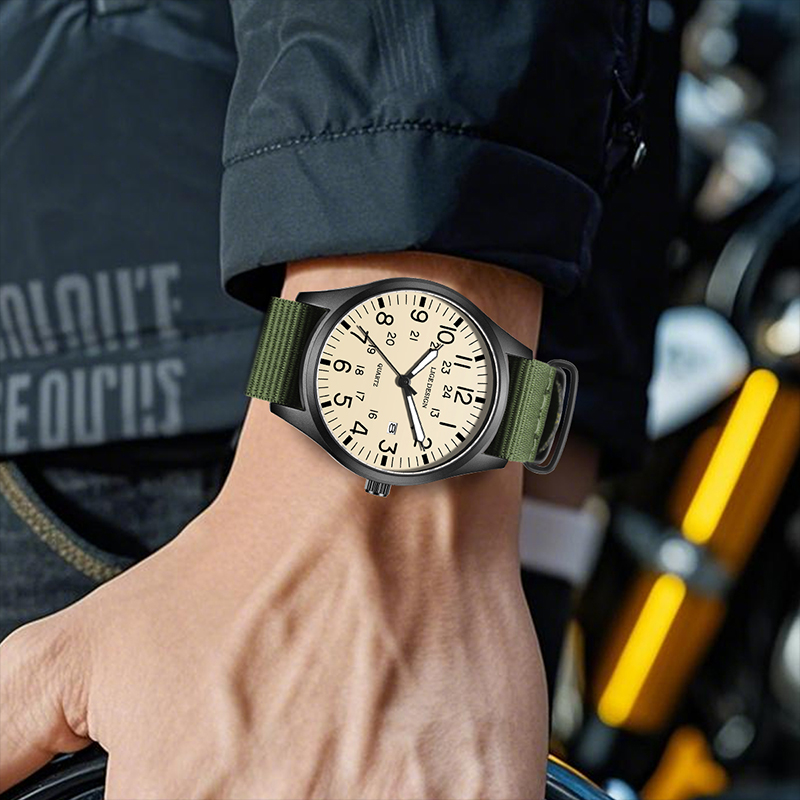 LIGE 2025 ใหม่นาฬิกาข้อมือควอต - Luxury Watch Green บทวิจารณ์และราคา