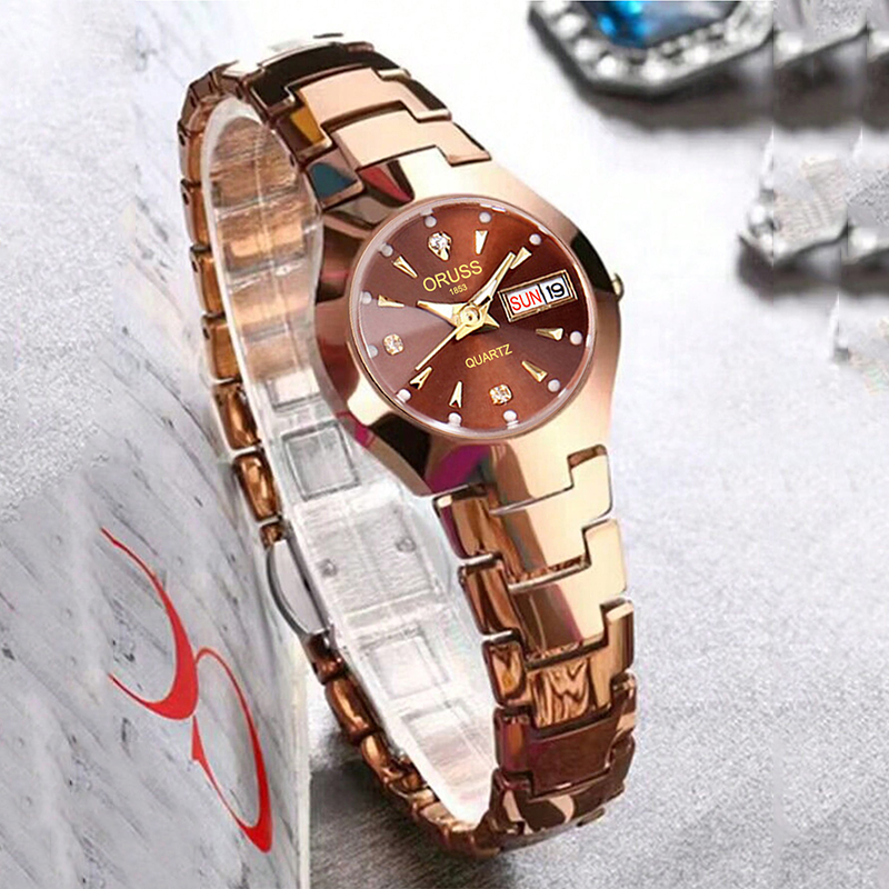 ORUSS ร้อนแบรนด์นาฬิกาสุภาพสตร - Luxury Watch Green บทวิจารณ์และราคา