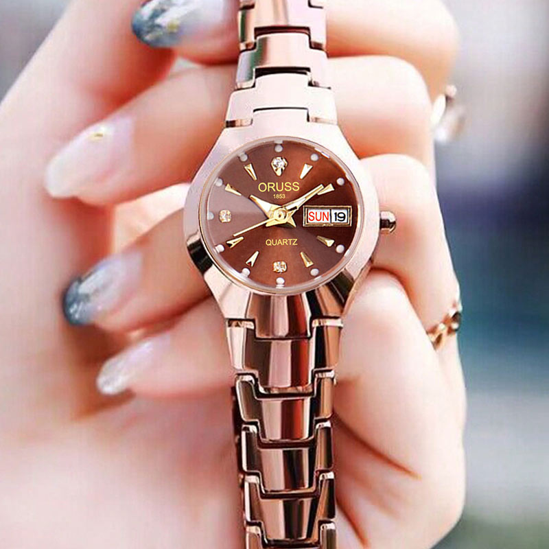 ORUSS ร้อนแบรนด์นาฬิกาสุภาพสตร - Luxury Watch Green บทวิจารณ์และราคา